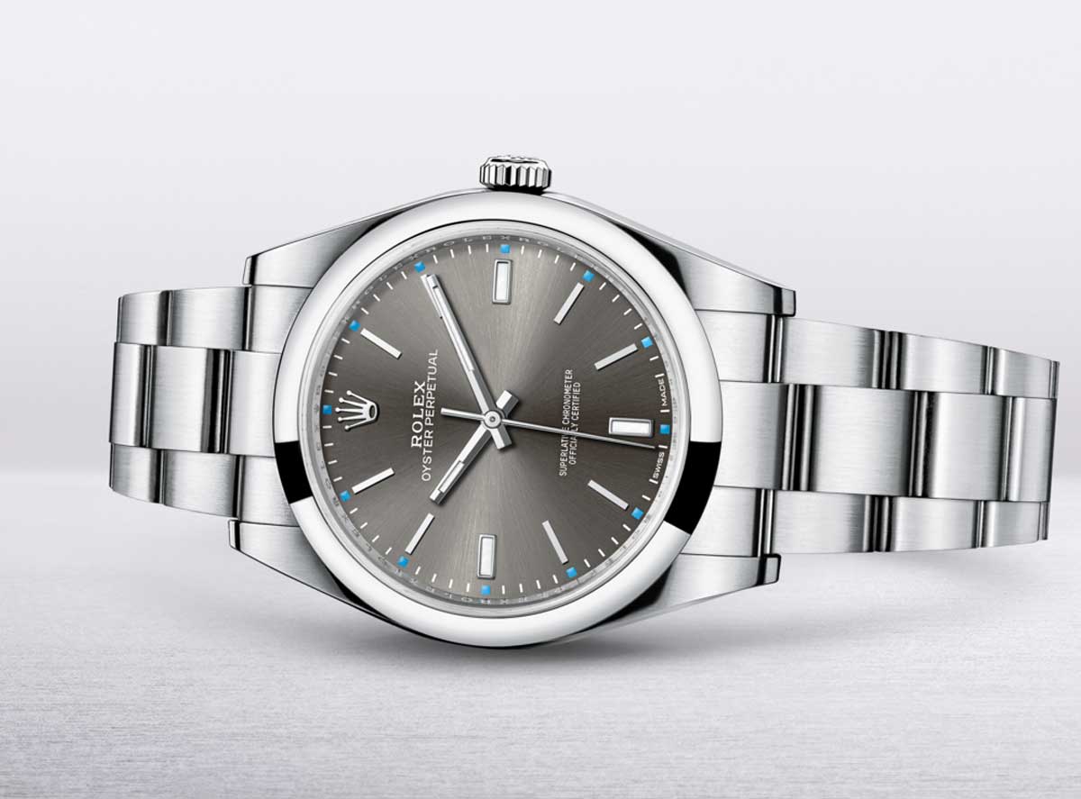 News - Oyster Perpetual 39 rhodium scuro
